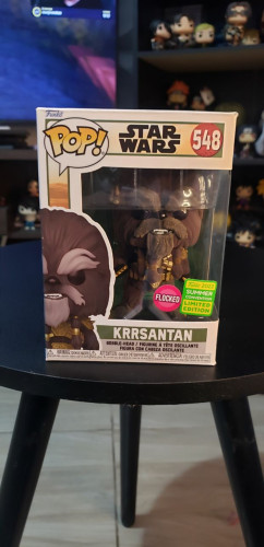 Funko Pop Star Wars Krrsantan Flocked - Colecionável 548 Star Wars #548 - Produto Original