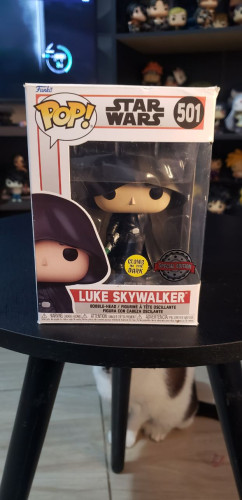 Funko Pop Star Wars Luke Skywalker Glow in the Dark 501 Star Wars #501 - Produto Original