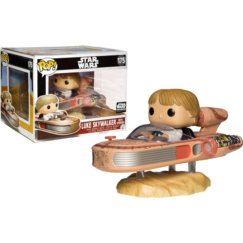 Funko Pop Star Wars Luke Skywalker Landspeeder Disney Star Wars #175 - Produto Original
