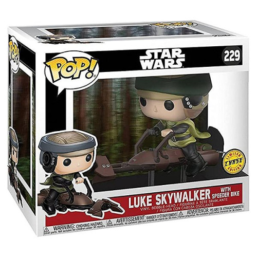 Funko Pop Star Wars Luke Skywalker Speeder Bike Chase Disney Star Wars #229 - Produto Original