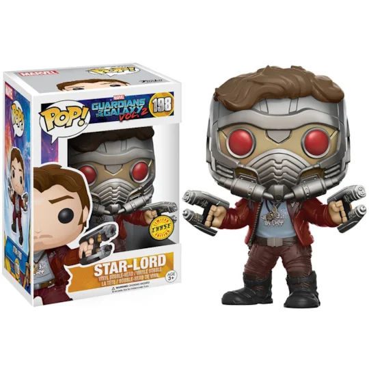Funko Pop Star-lord Chase-Guardians Of The Galaxy-198