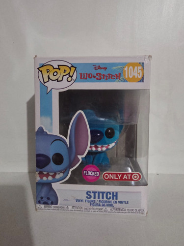 Funko Pop Stitch Flocked Exclusive Disney Lilo & Stitch #1045 - Produto Original