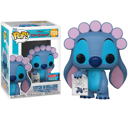 Funko Pop Stitch In Rollers 2021 Fall Convention Lilo E Stitch #1124 - Produto Original
