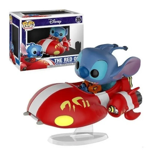 Funko Pop Stitch Red One 35 SEM BLISTER Lillo E Stitch #35 - Produto Original