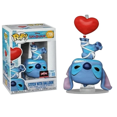 Funko Pop Stitch With Balloon Target Con Exclusive - Disney Lilo & Stitch  #1709