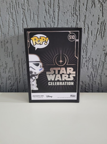 Funko Pop Stormtrooper (detalhe Na Base) - Star Wars - #510