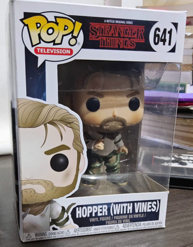 Funko Pop Stranger Things - Hopper (with Vines) - Stranger Things - #641