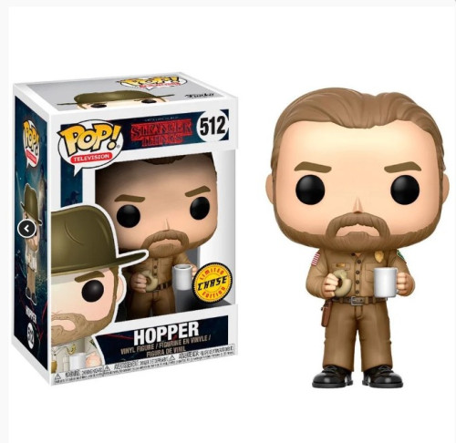Funko Pop Stranger Things 512 Hopper Chase - Stranger Things - #512