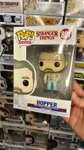 Funko Pop Stranger Things 801 - Hopper Stranger Things #801 - Produto Original
