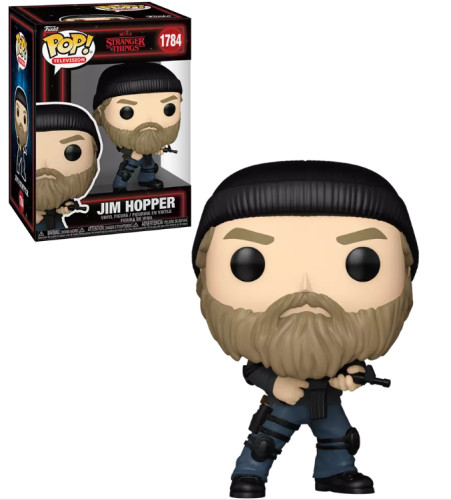 Funko Pop Stranger Things Jim Hopper 1784 Funko Pop Stranger Things Jim Hopper 1784-Stranger Things-1784
