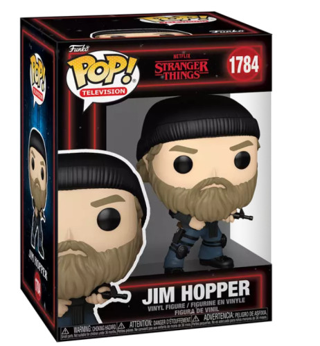 Funko Pop Stranger Things Jim Hopper 1784 - Stranger Things - #1784