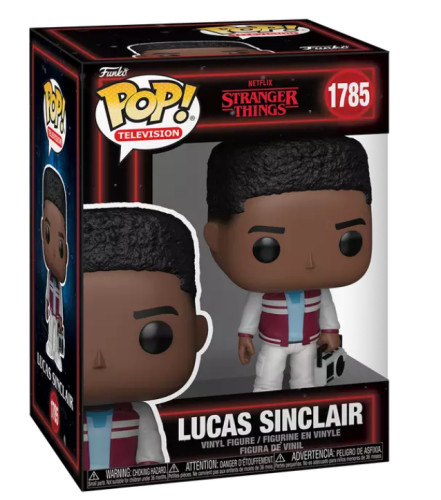 Funko Pop Stranger Things Lucas Sinclair 1785 - Stranger Things - #1785