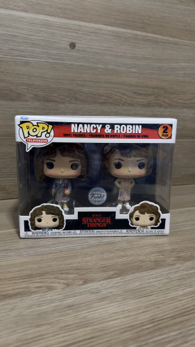 Funko Pop Stranger Things Pack Nancy & Robin-Stranger Things-2