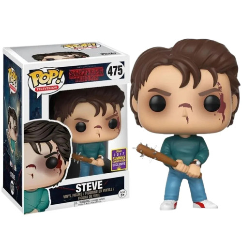 Funko Pop Stranger Things Steve Exclusivo Sdcc #475-Stranger Things-475