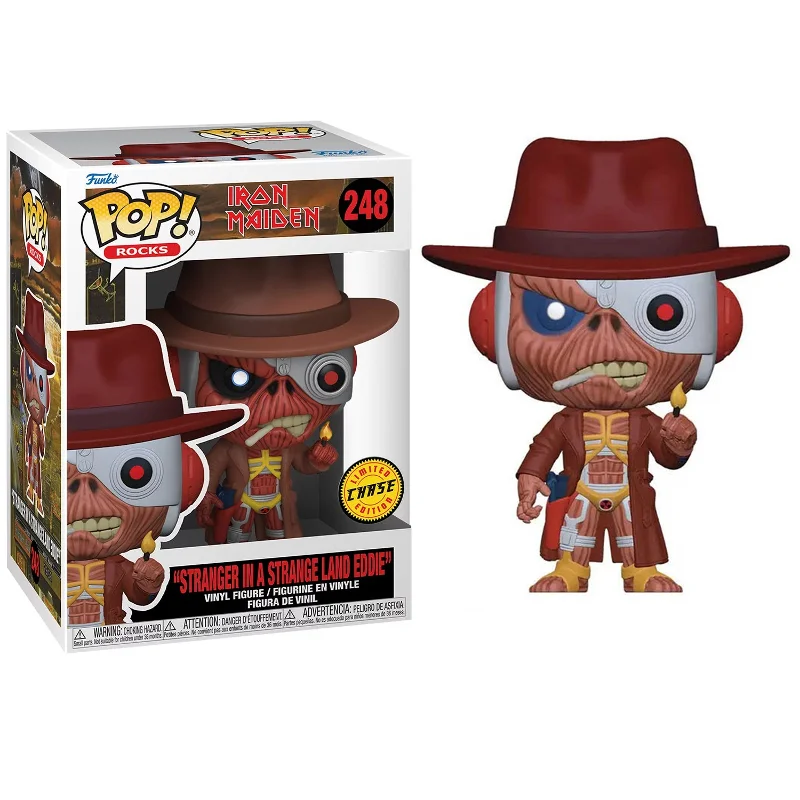 Funko Pop Stranger in A Strange Land Eddie Chase Iron Maiden #248 - Produto Original