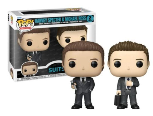 Funko Pop Suits 2Pack - Harvey Specter And Michael Ross-Suits-2