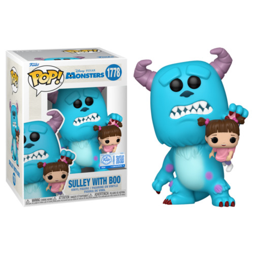 Funko Pop Sulley With Boo Exclusive Disney Monsters, Inc. #1778 - Produto Original