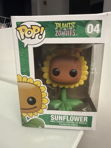 Funko Pop Sunflower Plants Vs Zombies Plants Vs Zombies #4 - Produto Original