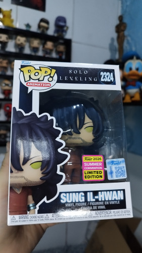 Funko Pop Sung Il-Hwan Solo Leveling #2324 - Produto Original
