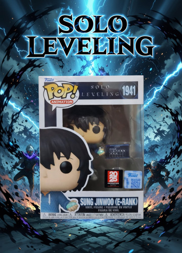 Funko Pop Sung Jinwoo (E-Rank) Solo Leveling #1941 - Produto Original
