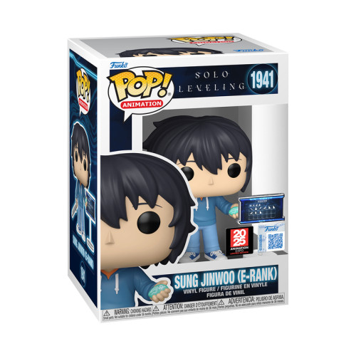 Funko Pop Sung Jinwoo (e-rank) With Inventory-SOLO LEVELING-1941