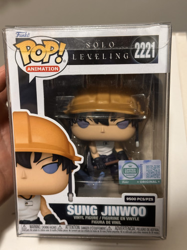 Funko Pop Sung Jinwoo 9.500 unidades-Anime: Solo Leveling-221
