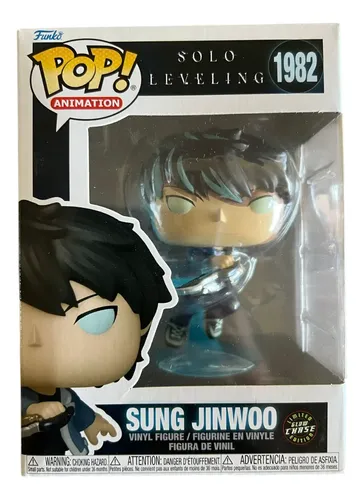 Funko Pop Sung Jinwoo GLOW CHASE-Solo Leveling-1982