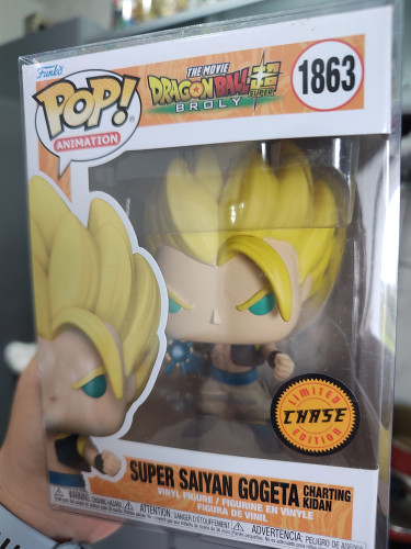 Funko Pop Super Saiyan Gogeta Charting Kidan CHASE! - Dragon Ball Super Broly - #1863