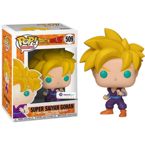Funko Pop Super Saiyan Gohan GalacticToys Exclusive Dragon Ball Z #509 - Produto Original