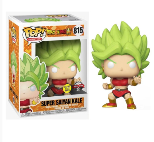 Funko Pop Super Saiyan Kale Glow In The Dark Dragon Ball Z #815 - Produto Original