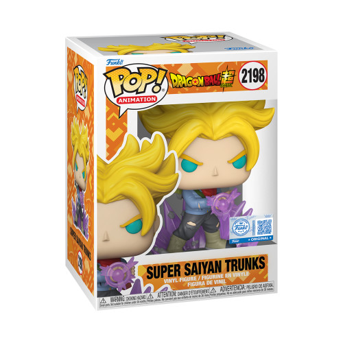 Funko Pop Super Saiyan Trunks Exclusivo Dragon Ball Super #2198 - Produto Original