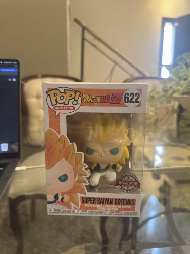 Funko Pop Super Sayan Gotenks *leve Dano Na Caixa - Dragon Ball Z