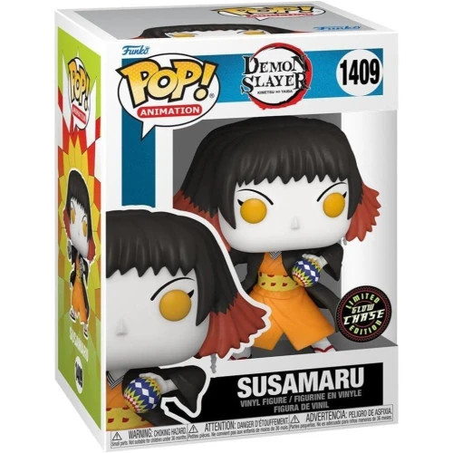 Funko Pop Susamaru Demon Slayer Glow Chase Demon Slayer #1409 - Produto Original