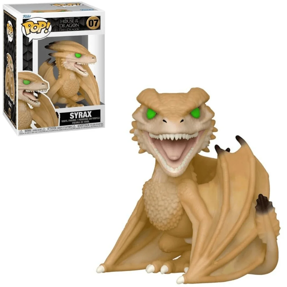 Funko Pop Syrax House Of The Dragon #7 - Produto Original