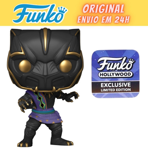Funko Pop T'chaka - Exclusivo Funko Hollywood - Marvel Black Panther - #867