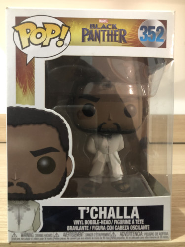 Funko Pop T'Challa Disney Pantera Negra Marvel Black Panther #352 - Produto Original
