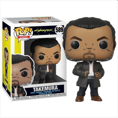 Funko Pop Takemura Cyberpunk #589 - Produto Original