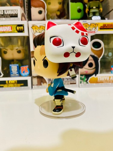 Funko Pop Tanjiro Kamado (with Mask - Blue Kimono) - Special Edition - Demon Slayer - #867