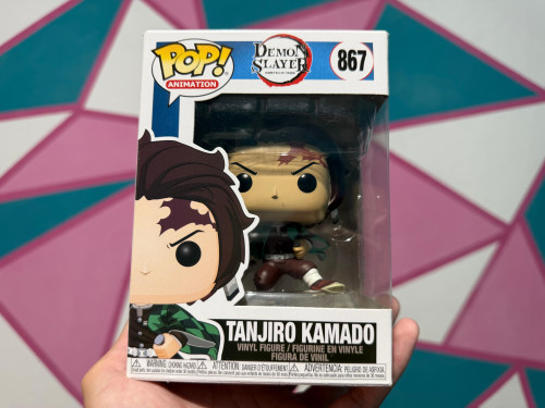 Funko Pop Tanjiro Kamado Demon Slayer Demon Slayer #867 - Produto Original