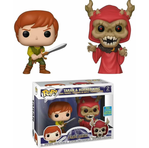 Funko Pop Taran & Horned King 2-Pack (The Black Cauldron) (Exclusivo Summer Convention 2019)-Disney O Caldeirão Mágico-20