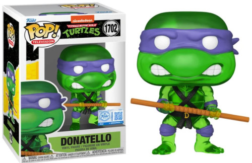 Funko Pop Tartarugas Ninjas 1702 - Donatello As Tartarugas Ninjas #1702 - Produto Original