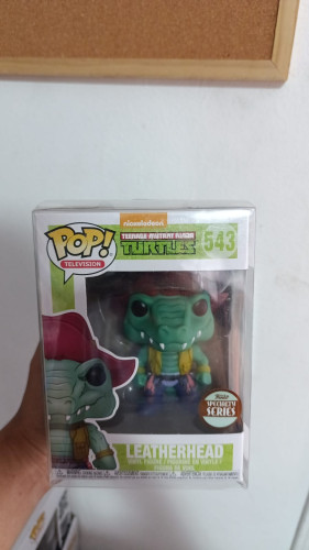 Funko Pop Tartarugas Ninjas 543 - Leatherhead-As Tartarugas Ninjas-543