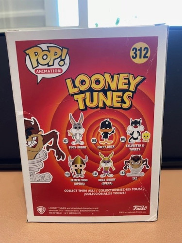 Funko Pop Taz - Looney Tunes - #312
