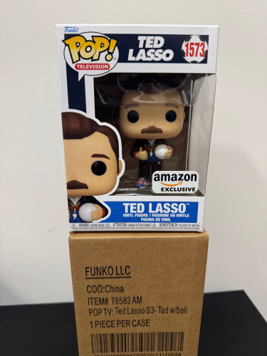 Funko Pop Ted Lasso - Amazon Exclusive - 1573-Ted Lasso-1573