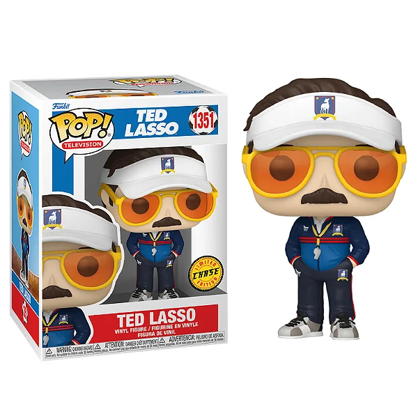 Funko Pop Ted Lasso Chase Ted Lasso #1844 - Produto Original