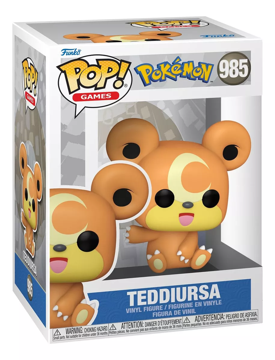 Funko Pop Teddiursa 985 Pokémon-Pokemon-985