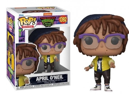 Funko Pop Teenage Mutant Ninja Turtles: Mutant Mayhem April O'neil-As Tartarugas Ninjas-1392