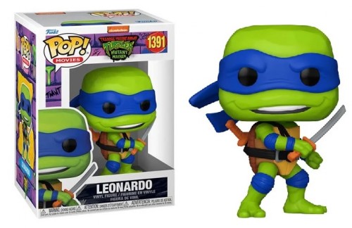 Funko Pop Teenage Mutant Ninja Turtles: Mutant Mayhem Leonardo-As Tartarugas Ninjas-1391