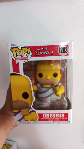 Funko Pop Television 1203 - Obeseus-Os Simpsons-1203