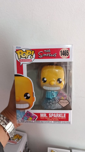 Funko Pop Television 1465 - Mr Sparkle ( Diamond )-Os Simpsons-1465